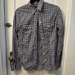 Banana Republic Plaid Button Down Shirt